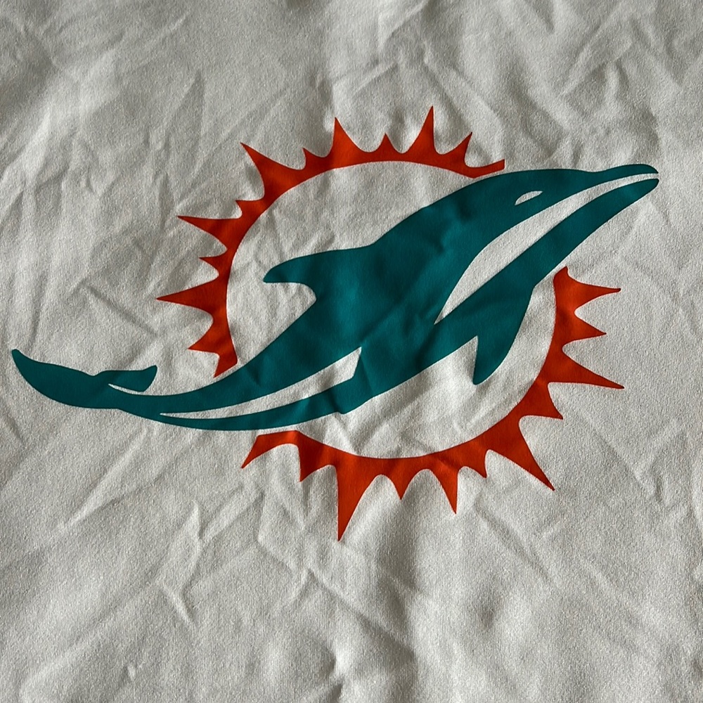 Miami Dolphin thick polyester t-shirt